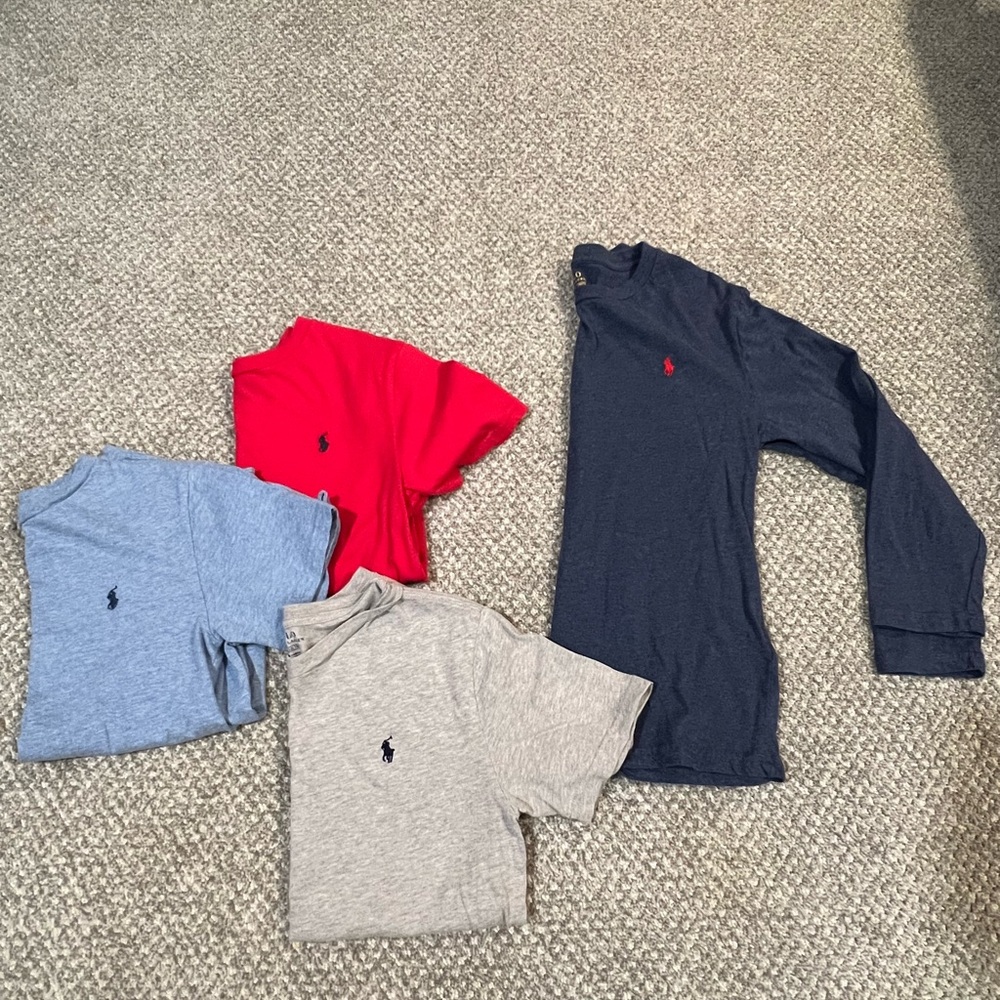 Boys Ralph Lauren Polo t shirts (4)
